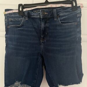 American Eagle Blue Denim Shorts